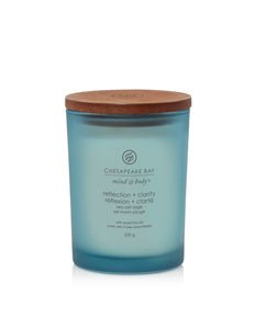 Chesapeake Bay Sea Salt Sage Medium Candle - Yankee Candle & WoodWick