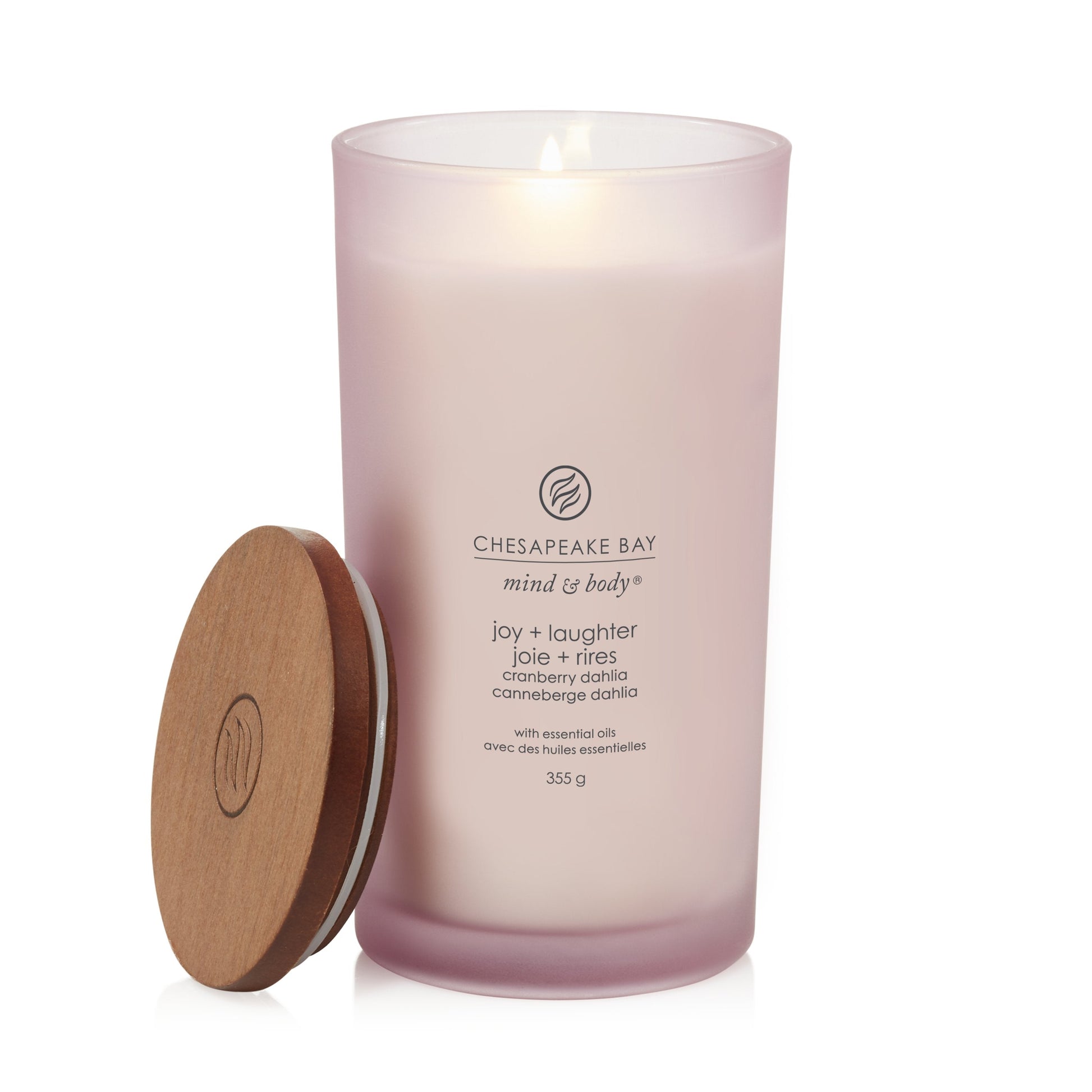 Chesapeake Bay Cranberry Dahlia Large Candle - Yankee Candle & WoodWick