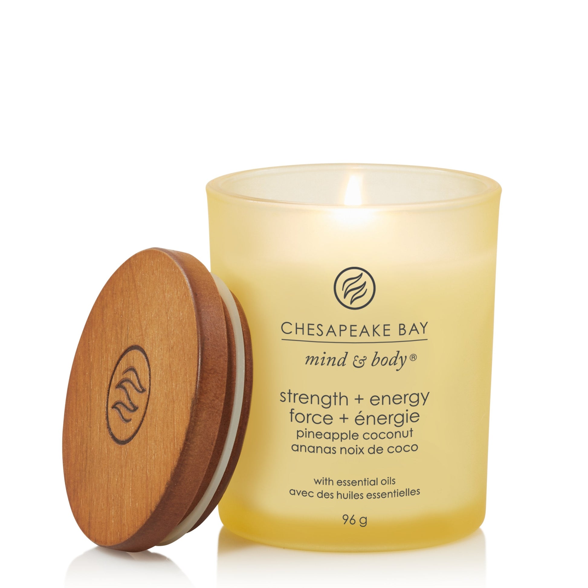 Chesapeake Bay Pineapple Coconut Small Candle - Yankee Candle & WoodWick