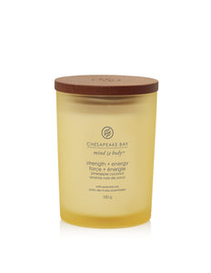 Chesapeake Bay Pineapple Coconut Medium Candle - Yankee Candle & WoodWick