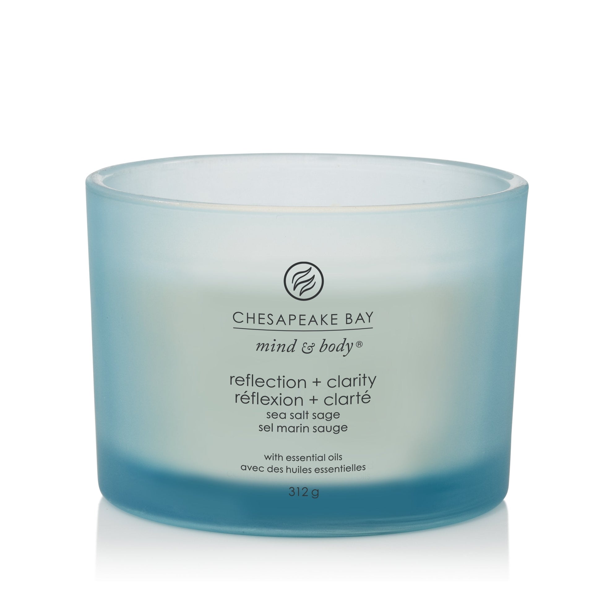 Chesapeake Bay Sea Salt Sage 3-Wick Candle - Yankee Candle & WoodWick
