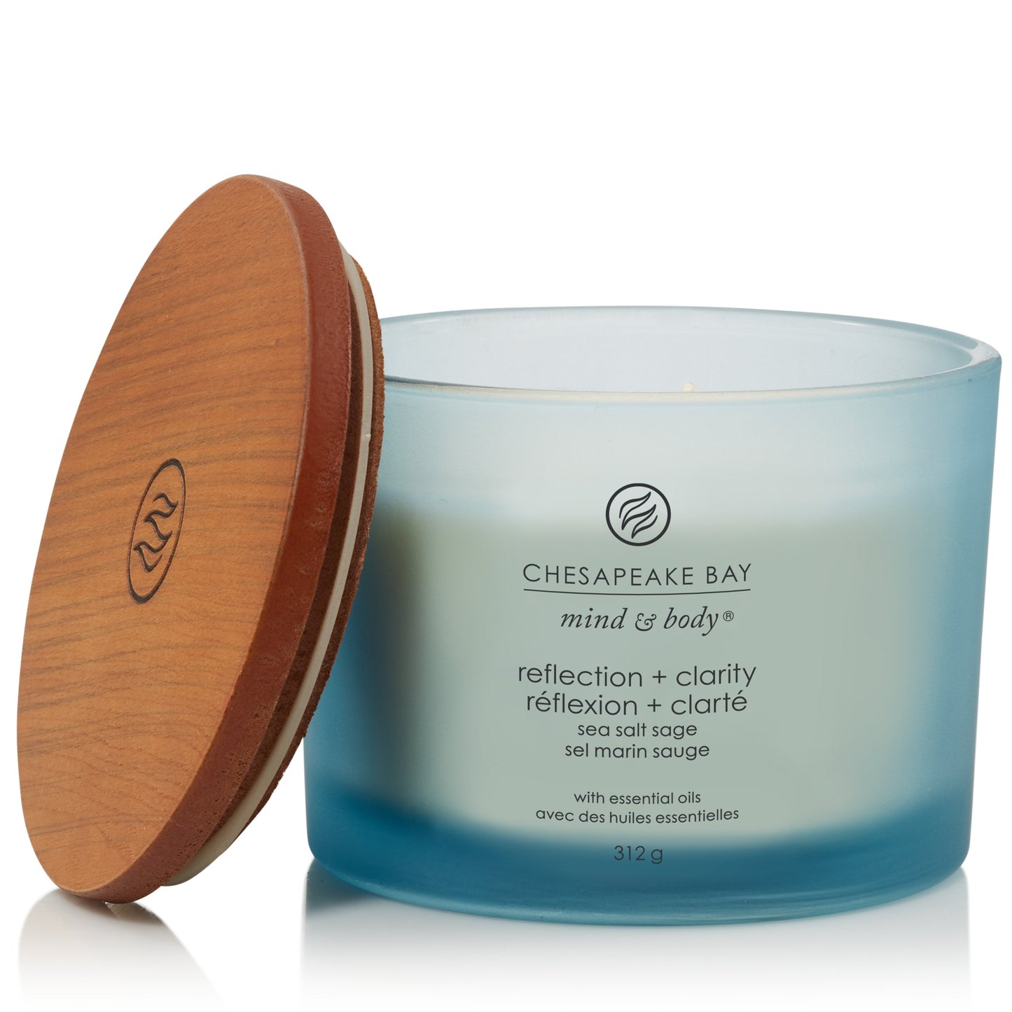 Chesapeake Bay Sea Salt Sage 3-Wick Candle - Shop Hier