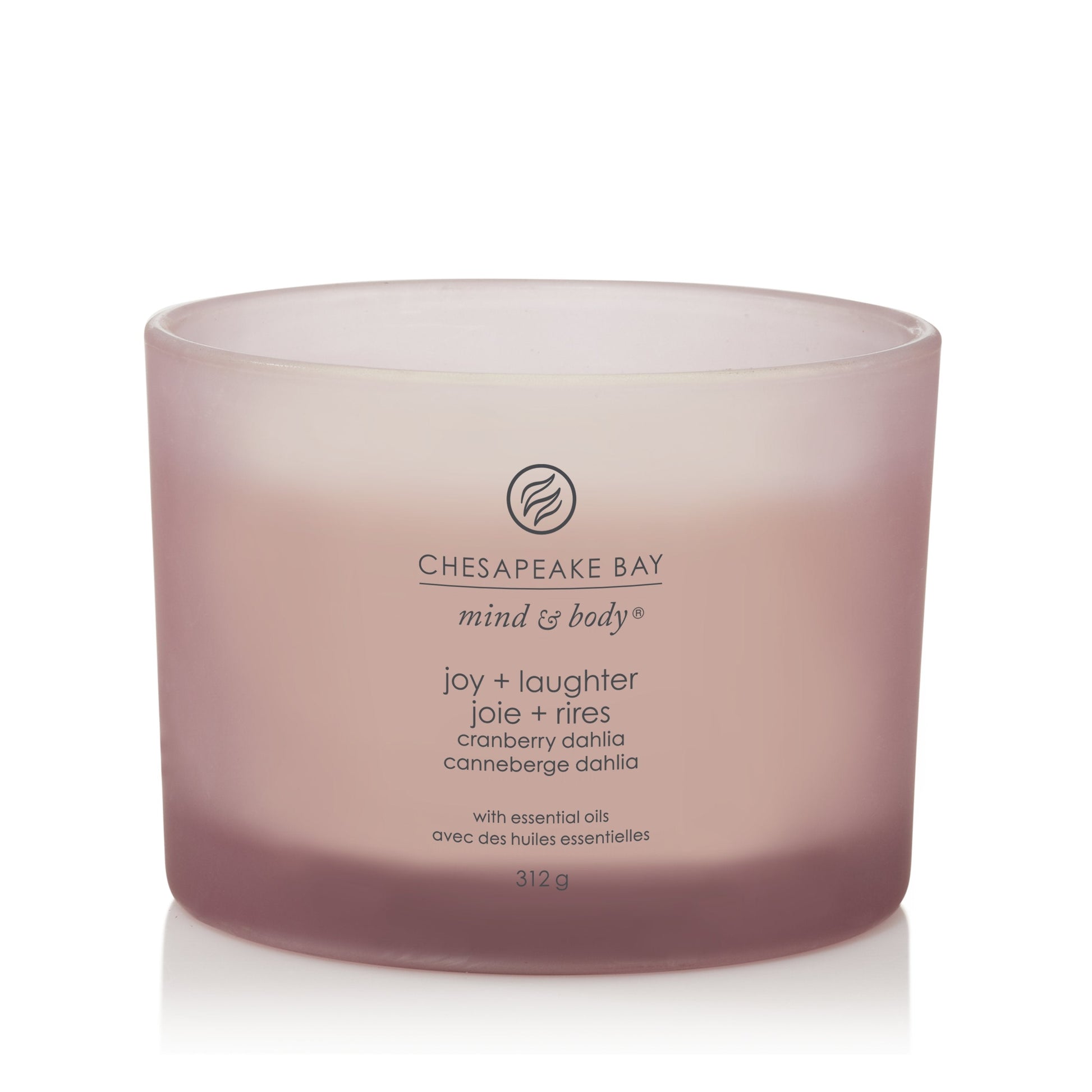 Chesapeake Bay Cranberry Dahlia 3-Wick Candle - Yankee Candle & WoodWick