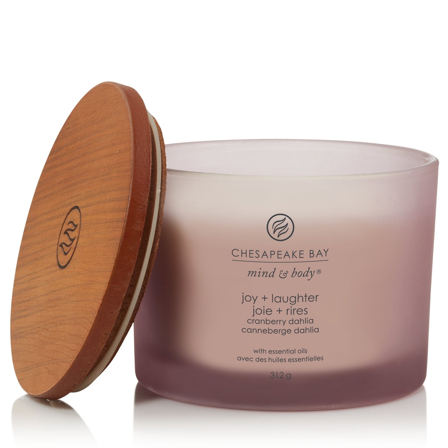 Chesapeake Bay Cranberry Dahlia 3-Wick Candle - Yankee Candle & WoodWick