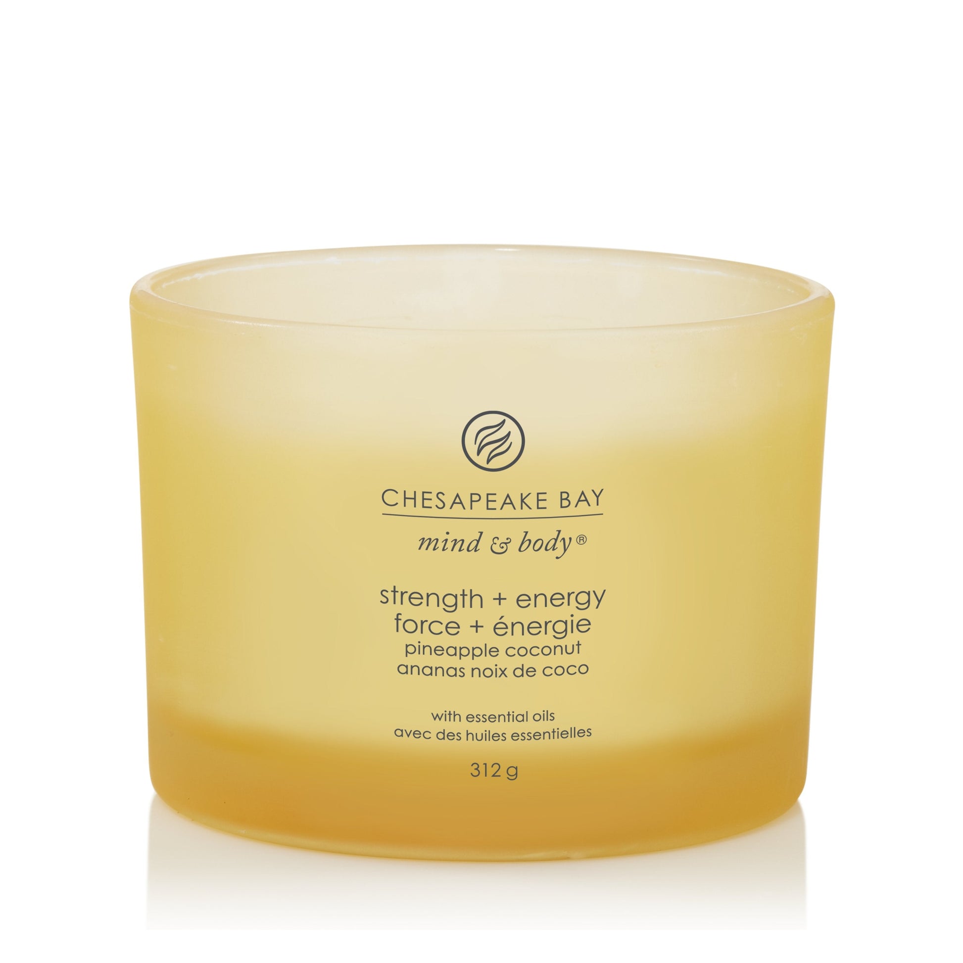 Chesapeake Bay Pineapple Coconut 3-Wick Candle - Yankee Candle & WoodWick