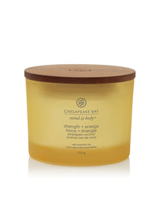 Chesapeake Bay Pineapple Coconut 3-Wick Candle - Yankee Candle & WoodWick