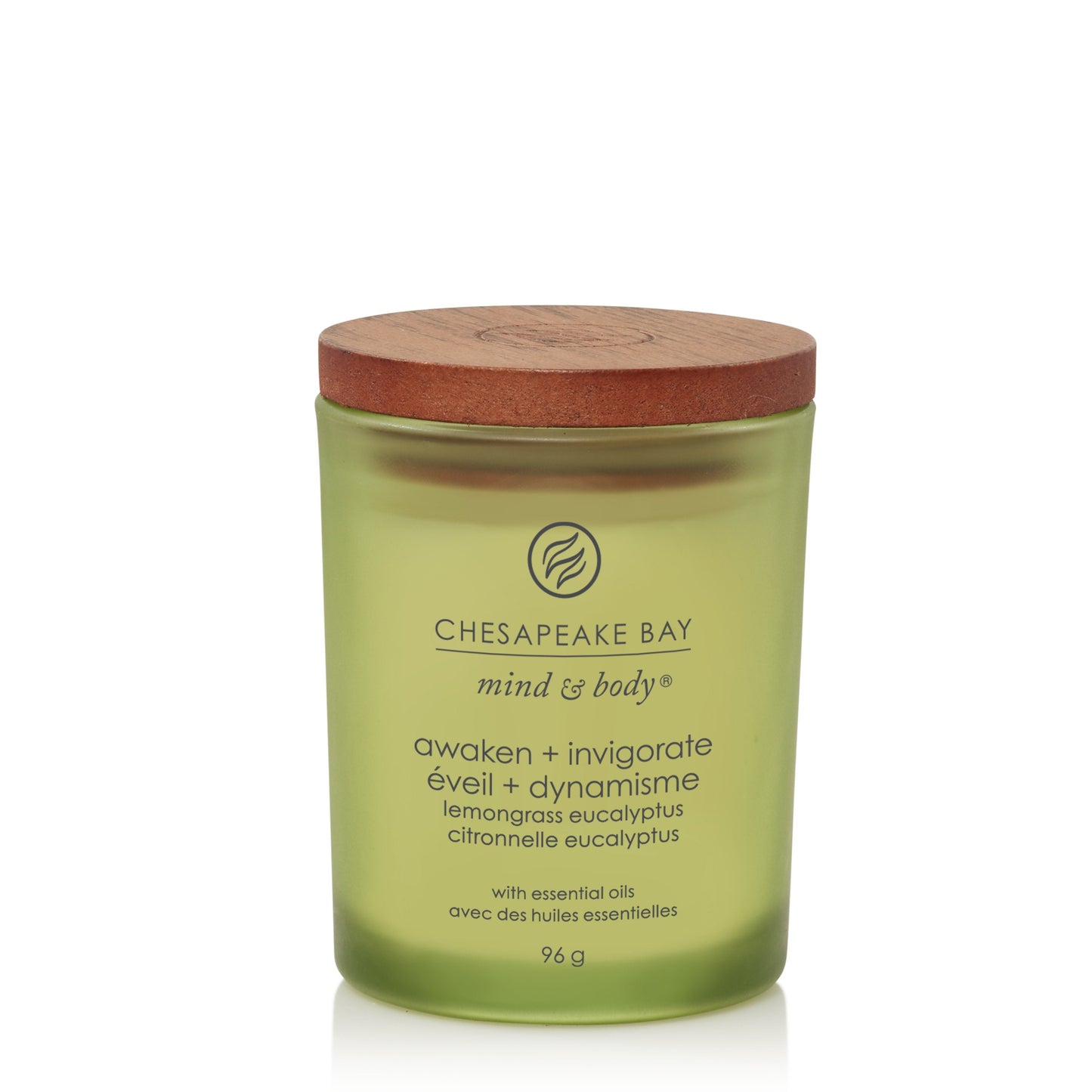 Chesapeake Bay Lemongrass Eucalyptus Small Candle - Yankee Candle & WoodWick