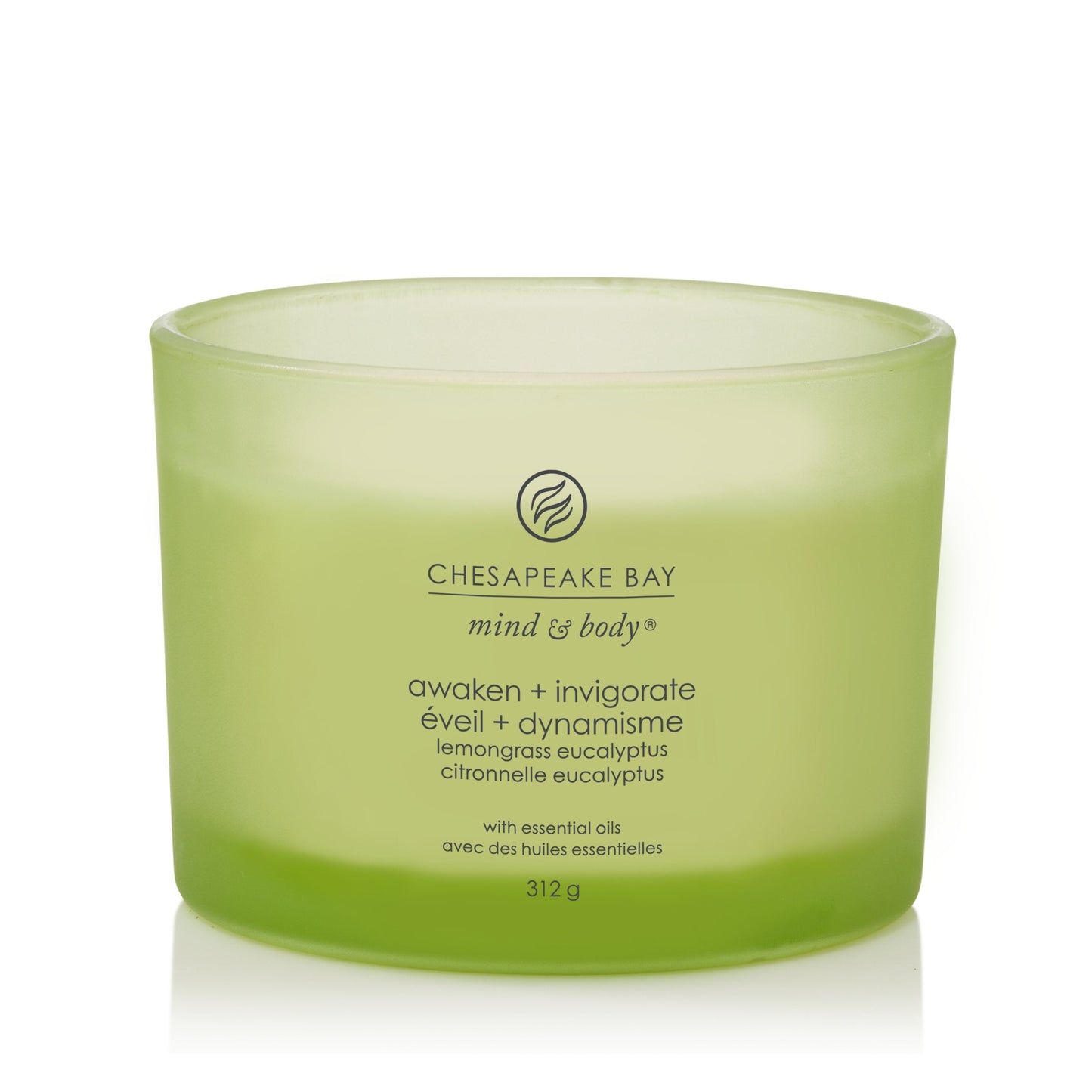 Chesapeake Bay Lemongrass Eucalyptus 3-Wick Candle - Yankee Candle & WoodWick