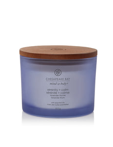 Chesapeake Bay Lavender Thyme 3-Wick Candle - Yankee Candle & WoodWick