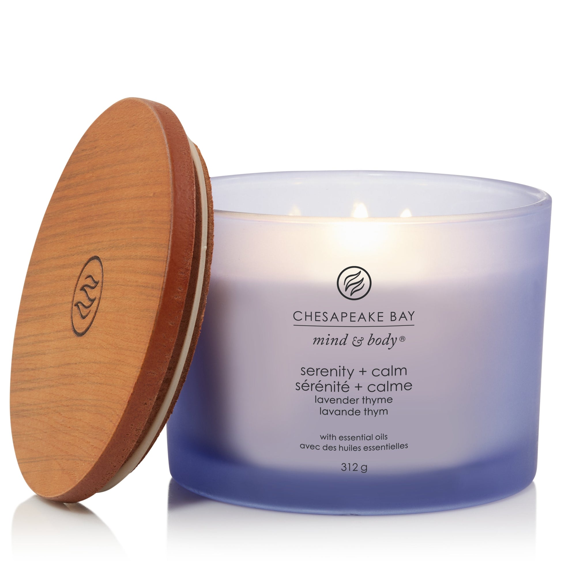 Chesapeake Bay Lavender Thyme 3-Wick Candle - Yankee Candle & WoodWick