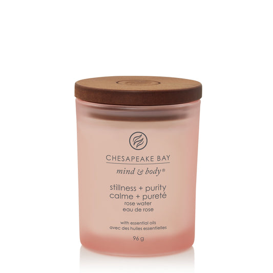 Chesapeake Bay Rose Water Small Candle - Yankee Candle & WoodWick