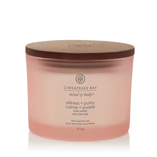 Chesapeake Bay Rose Water 3-Wick Candle