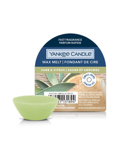 Yankee Candle Sage & Citrus Wax Melt - Yankee Candle & WoodWick