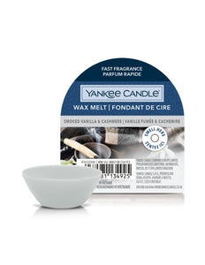 Yankee Candle Smoked Vanilla & Cashmere Wax Melt - Yankee Candle & WoodWick