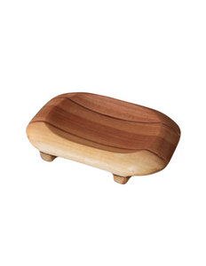 Scents & Soaps Soap Dish Wood Oval - Yankee Candle & WoodWick