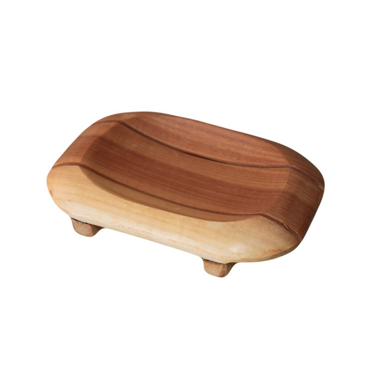 Scents & Soaps Soap Dish Wood Oval - Yankee Candle & WoodWick