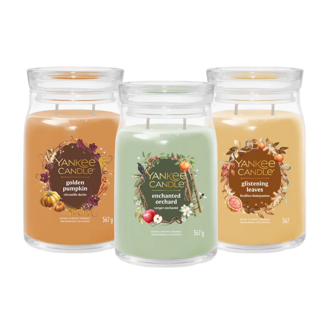 Yankee Candle Fantasical Fall 3x Large Jar Voordeelbundel - Yankee Candle & WoodWick