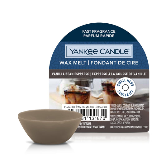 Yankee Candle Vanilla Bean Espresso Wax Melt - Yankee Candle & WoodWick