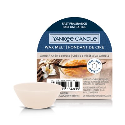 Yankee Candle Vanilla Crème Brûlée Wax Melt - Yankee Candle & WoodWick