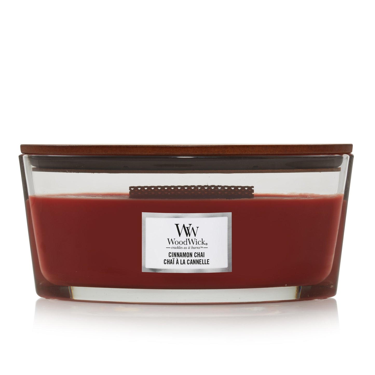 WoodWick Cinnamon Chai Ellipse Candle - Shop Hier
