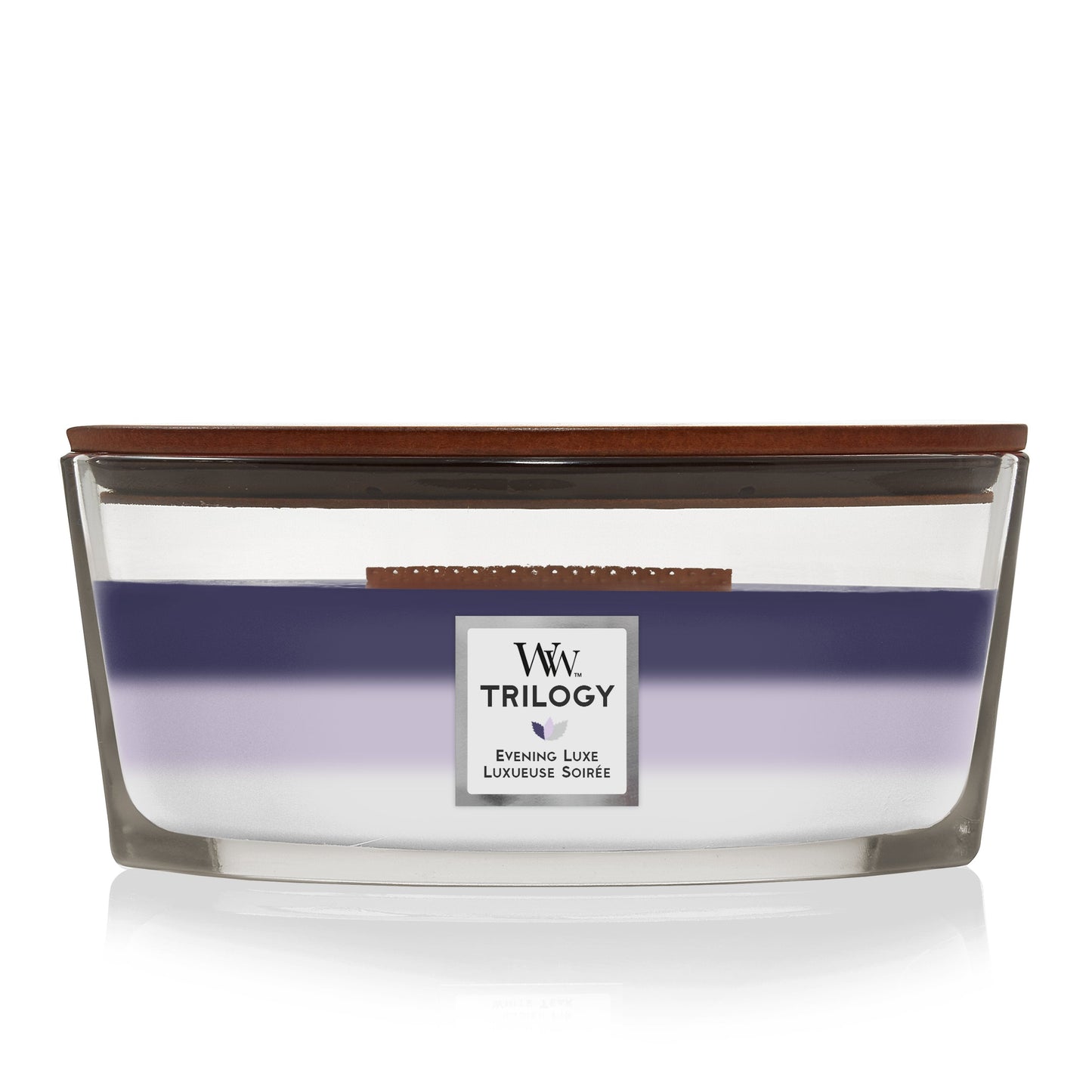 WoodWick Evening Luxe Ellipse Trilogy Candle - Shop Hier
