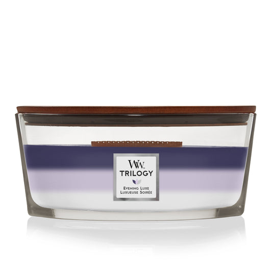 WoodWick Evening Luxe Ellipse Trilogy Candle - Yankee Candle & WoodWick