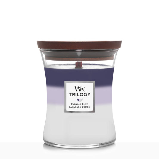 WoodWick Evening Luxe Medium Trilogy Candle - Yankee Candle & WoodWick