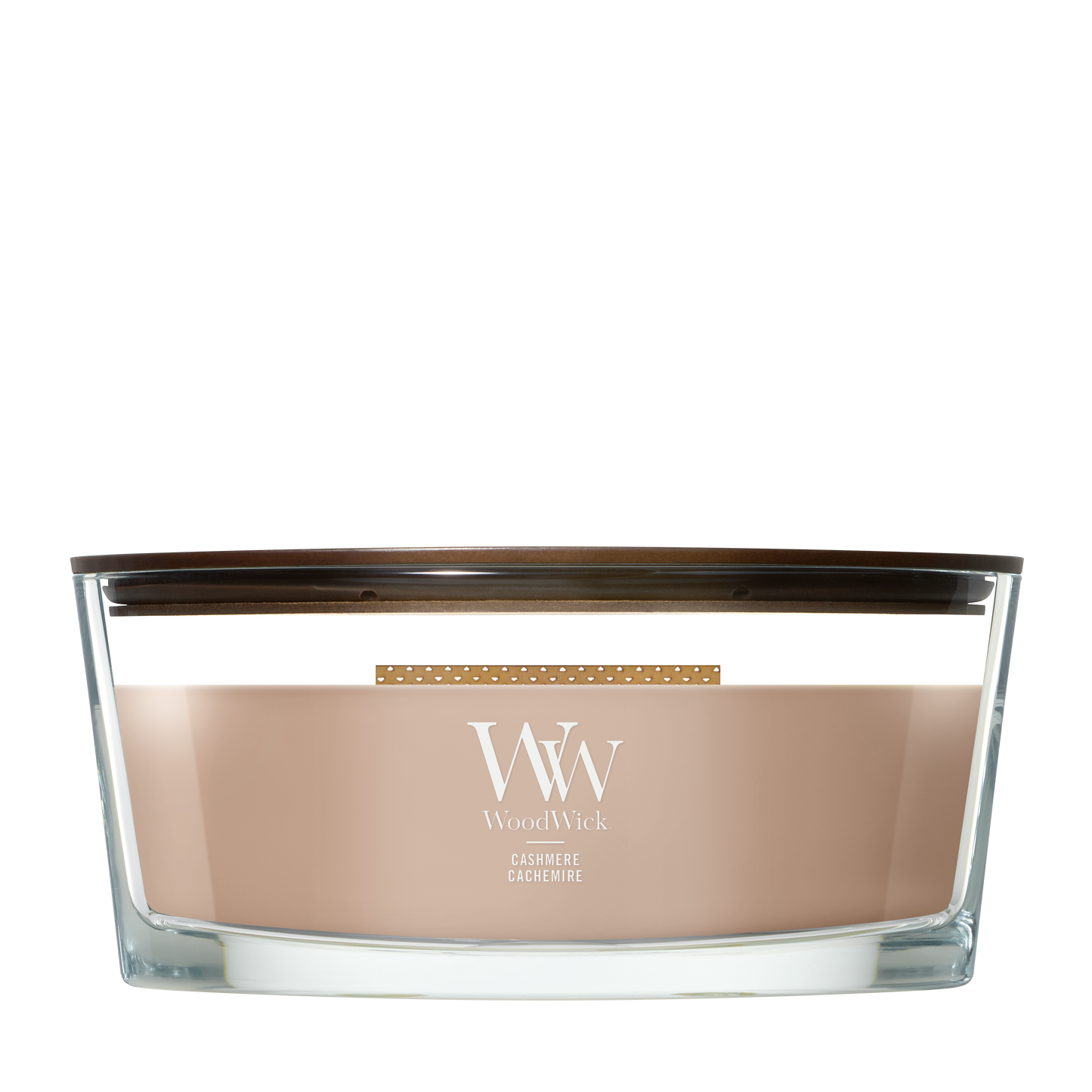 WoodWick Cashmere Ellipse Candle