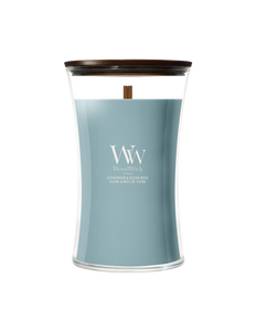 WoodWick Cedarwood & Ocean Moss Large Candle