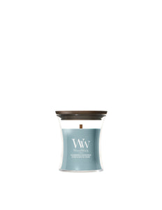 WoodWick Cedarwood & Ocean Moss Mini Geurkaars