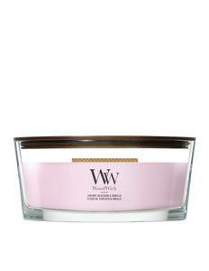 WoodWick Cherry Blossom & Vanilla Ellipse Candle