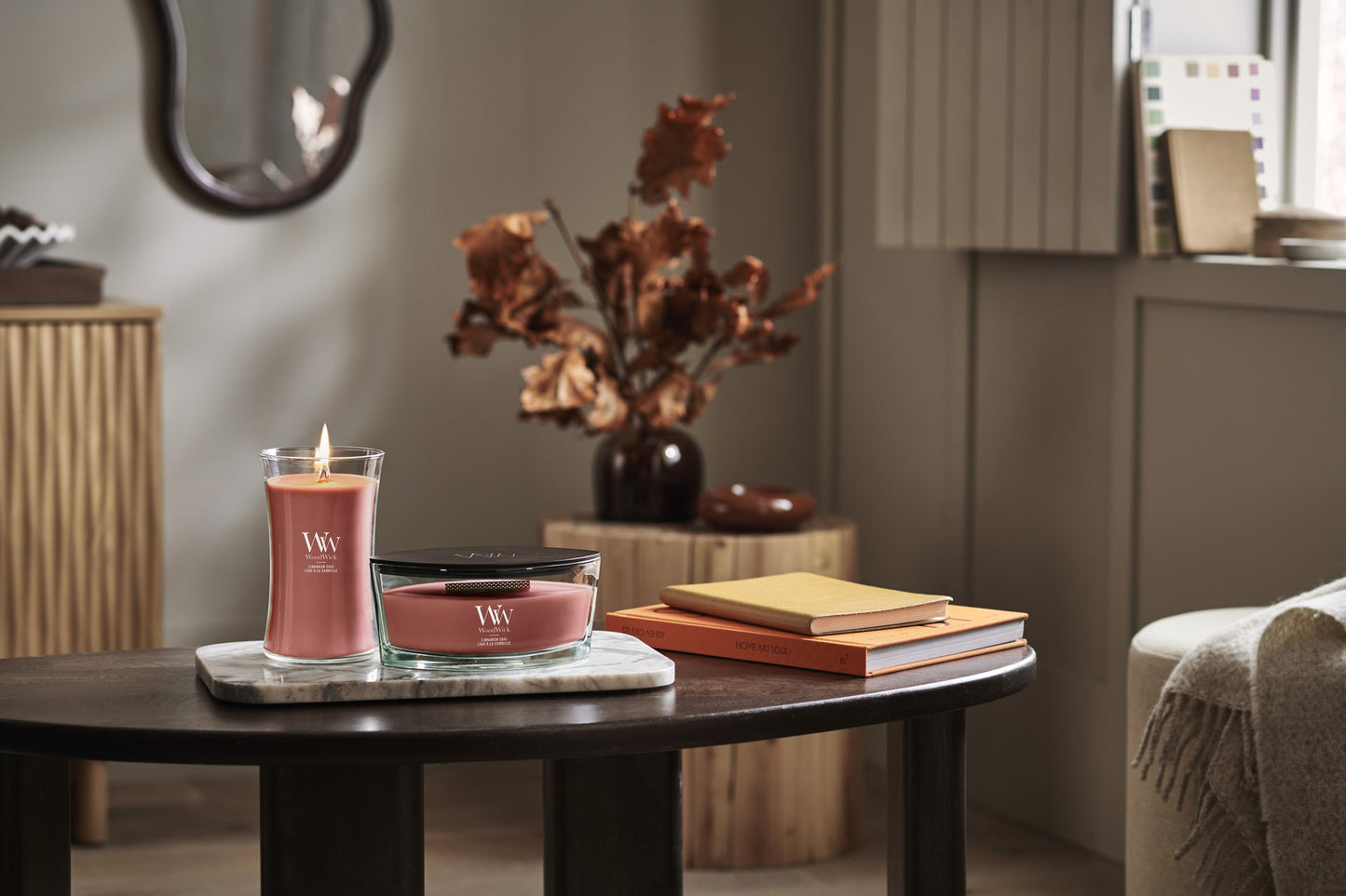 WoodWick Cinnamon Chai Mini Geurkaars