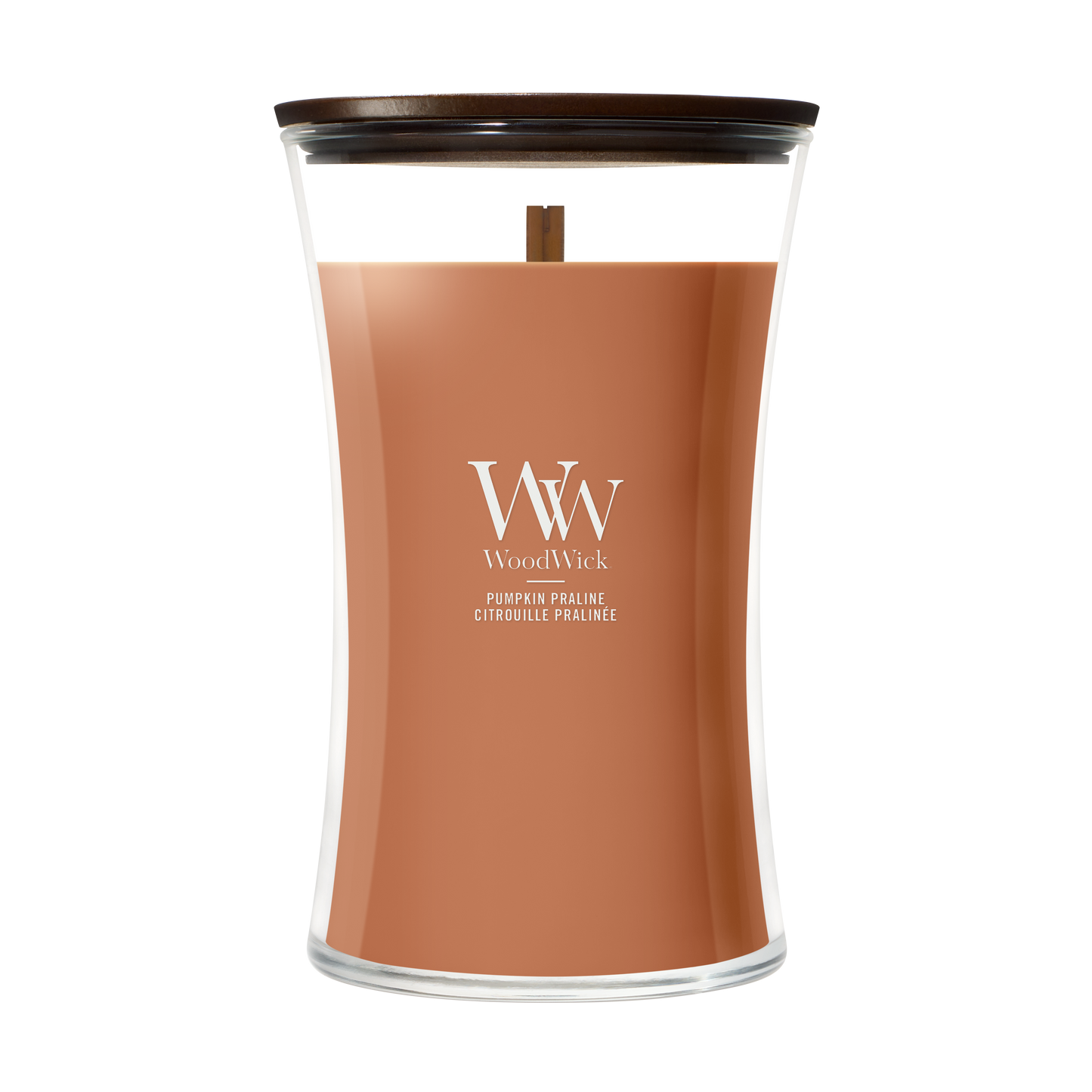 WoodWick Pumpkin Praline Large Candle