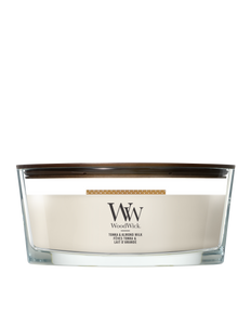 WoodWick Tonka & Almond Milk Ellipse Candle online bestellen