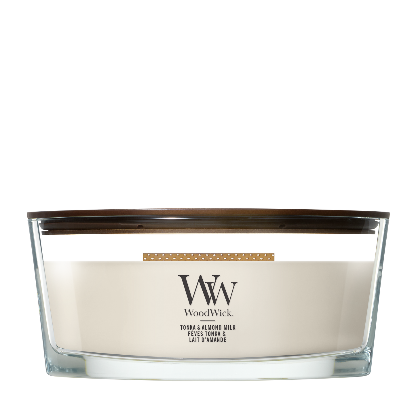 WoodWick Tonka & Almond Milk Ellipse Candle online bestellen
