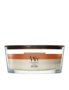 WoodWick Vanilla Embers Ellipse Trilogy Candle