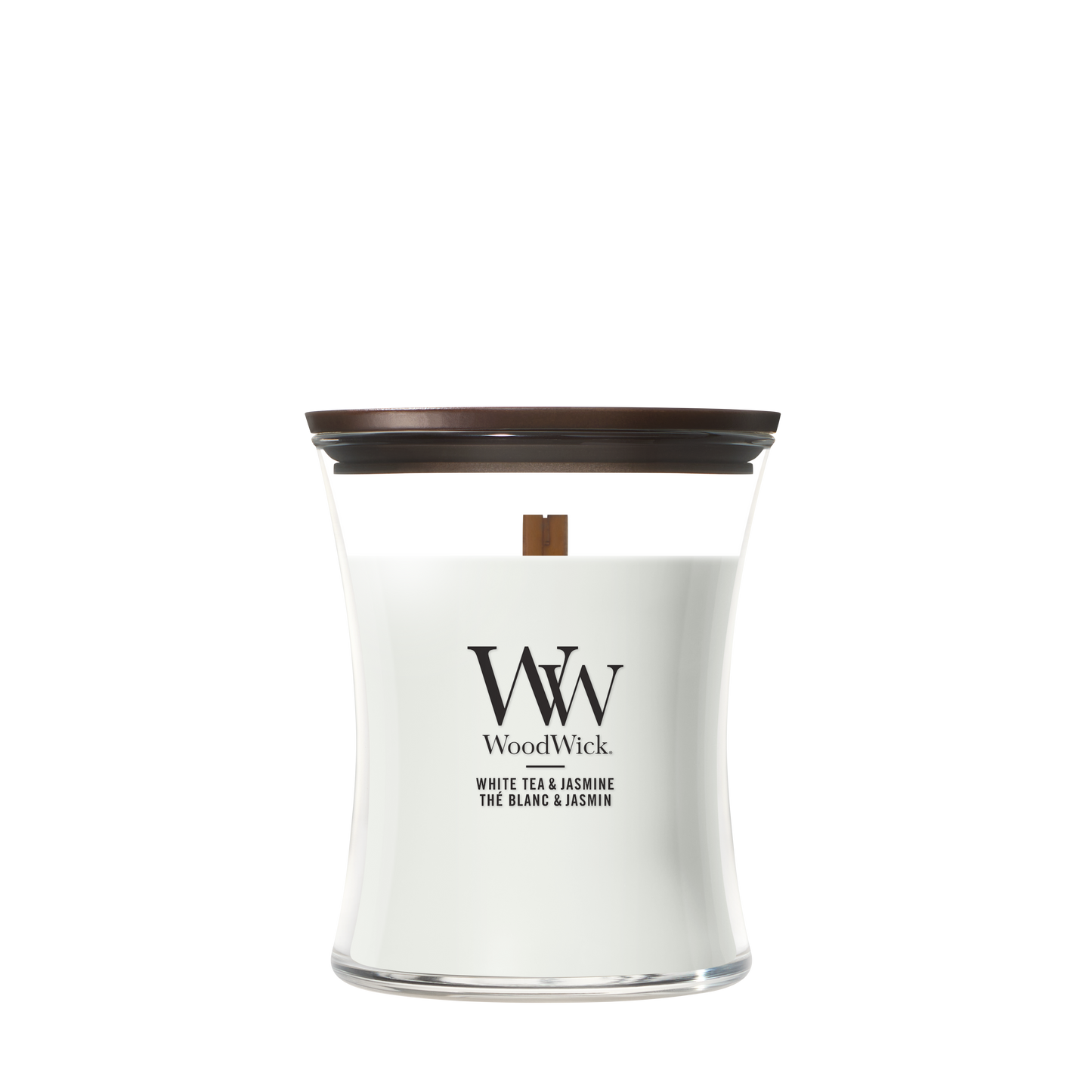 WoodWick White Tea & Jasmine Medium Candle online bestellen