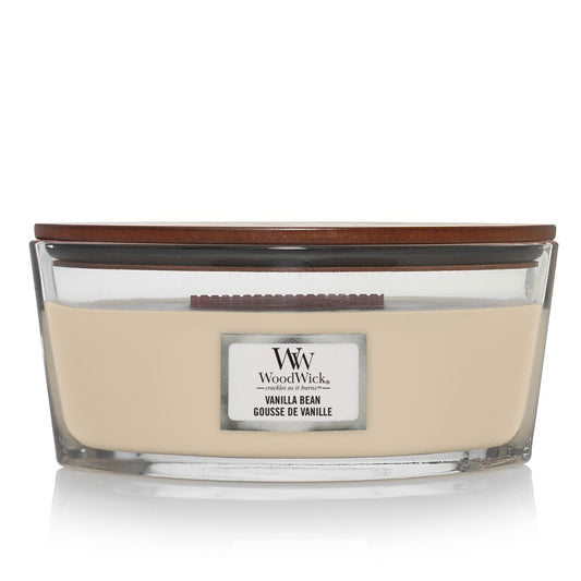 WoodWick Vanilla Bean Ellipse Candle - Yankee Candle & WoodWick
