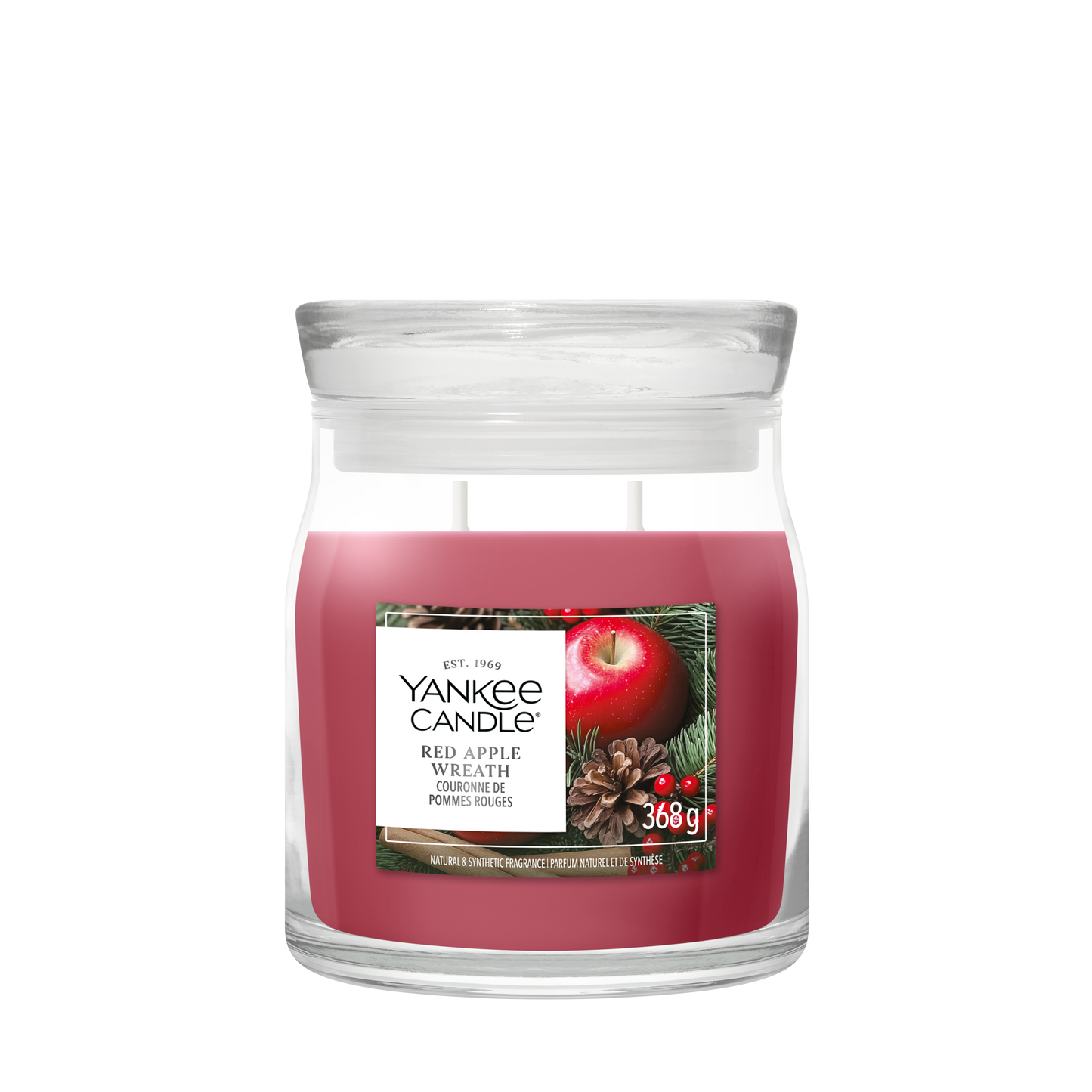 Yankee Candle Red Apple Wreath Medium Jar