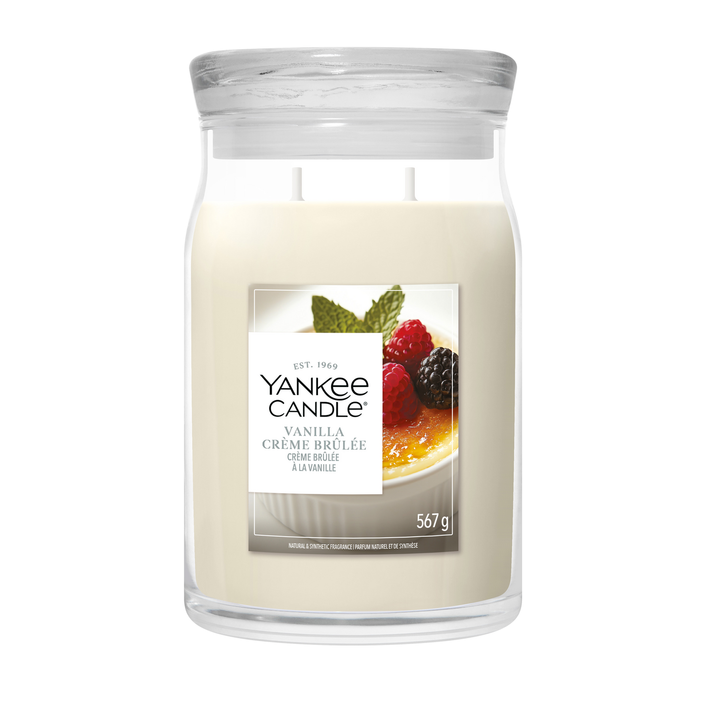 Yankee Candle Vanilla Crème Brûlée Large Jar
