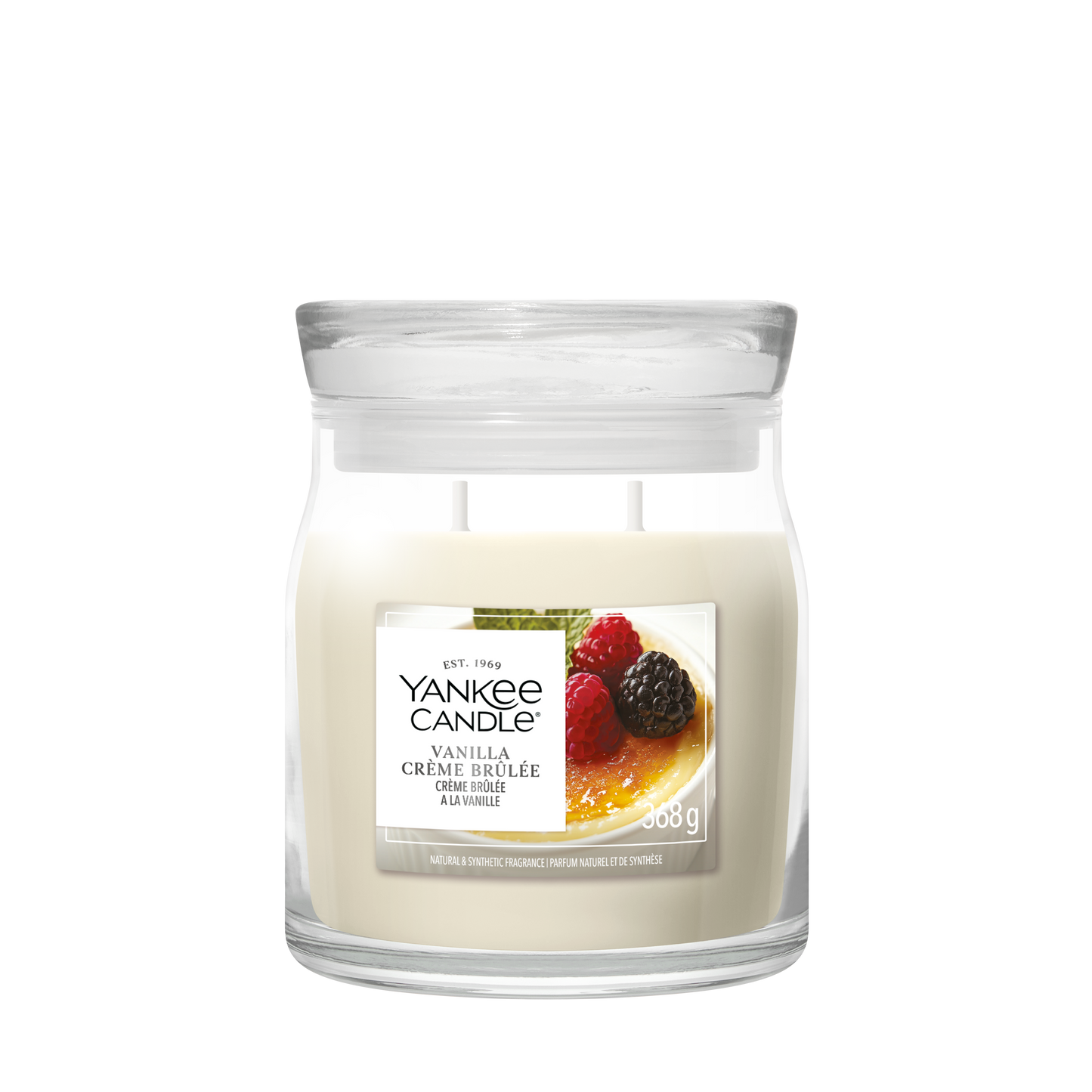 Yankee Candle Vanilla Crème Brûlée Medium Jar