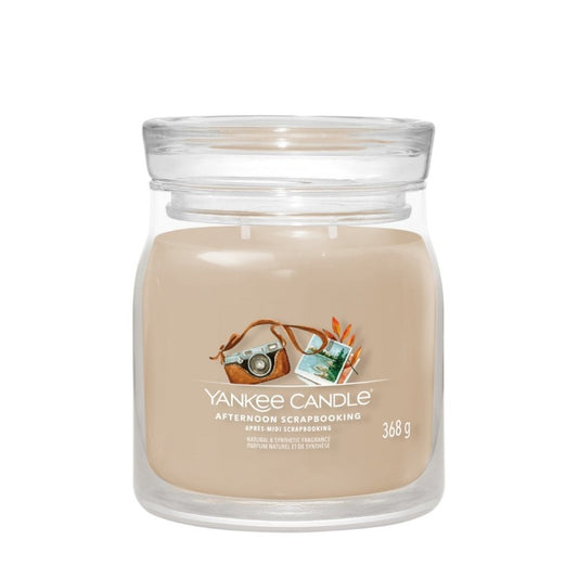 Yankee Candle Afternoon Scrapbooking Medium Jar - Yankee Candle & WoodWick