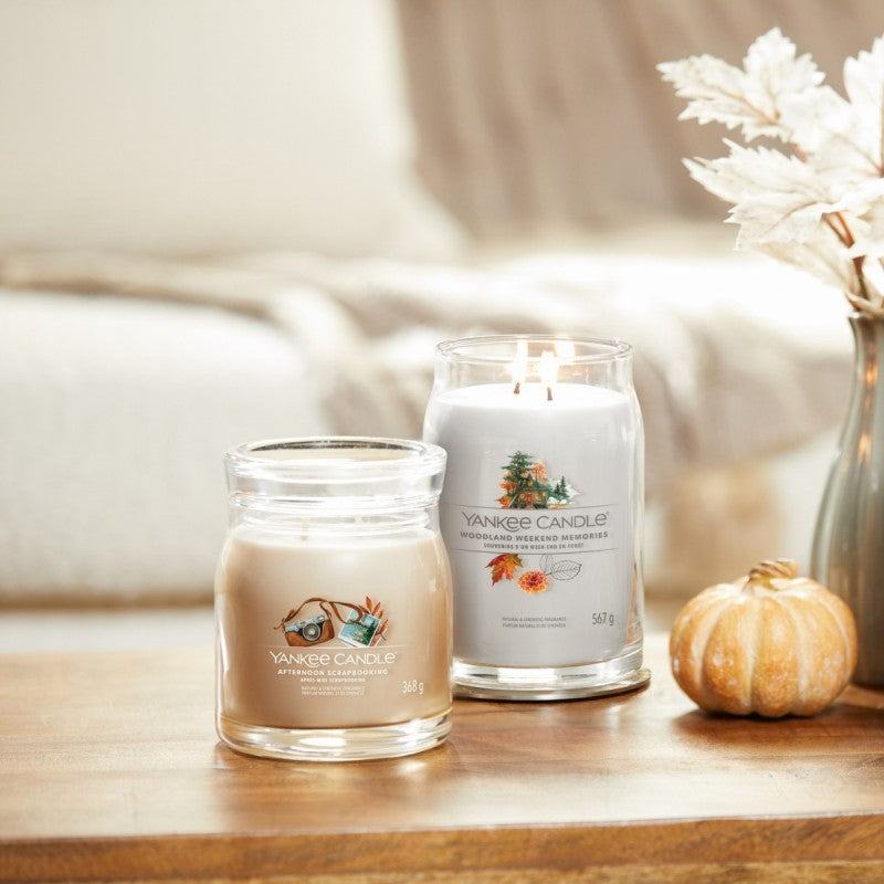 Yankee Candle Afternoon Scrapbooking Medium Jar - Yankee Candle & WoodWick