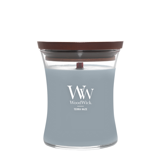 WoodWick Terra Haze Medium Candle - Yankee Candle & WoodWick