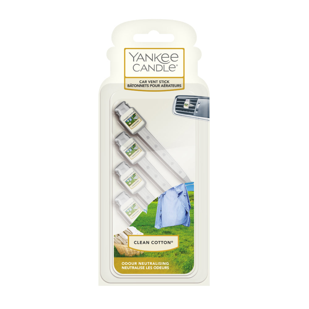 Yankee Candle Clean Cotton Vent Stick - Yankee Candle & WoodWick