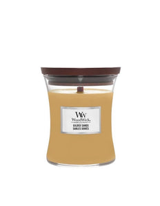 WoodWick Gilded Sands Medium Candle - Yankee Candle & WoodWick