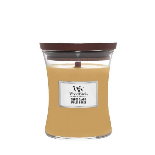 WoodWick Gilded Sands Medium Candle - Yankee Candle & WoodWick