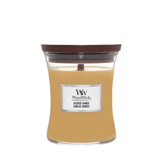 WoodWick Gilded Sands Medium Candle - Yankee Candle & WoodWick
