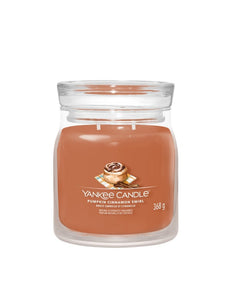 Yankee Candle Pumpkin Cinnamon Swirl Medium Jar - Yankee Candle & WoodWick