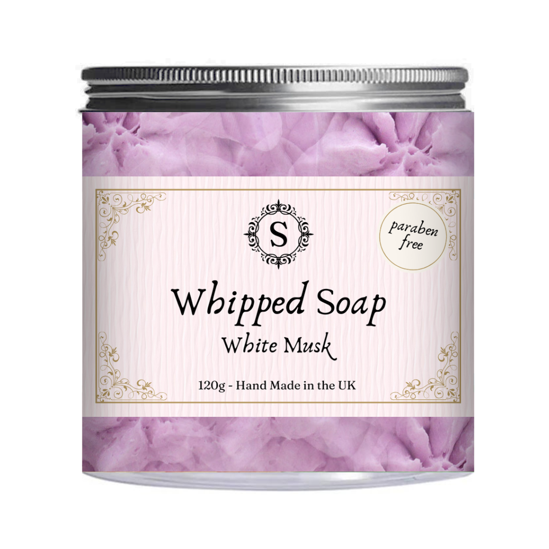 Parfums & Savons Savon Fouetté Musc Blanc 120g